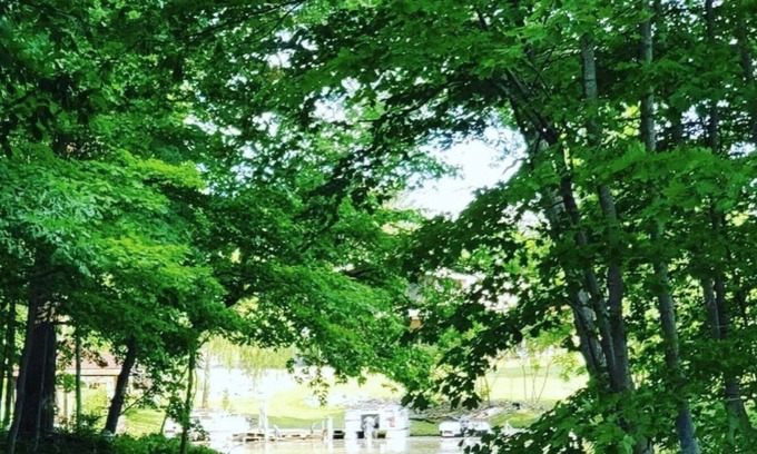 Frontier House | Lakefront Cottage in a rare serene setting for nature lovers on all sports lake.
