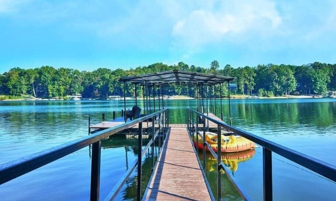 Anderson House | Lakefront Dream Home with Dock & Trailer Parking!