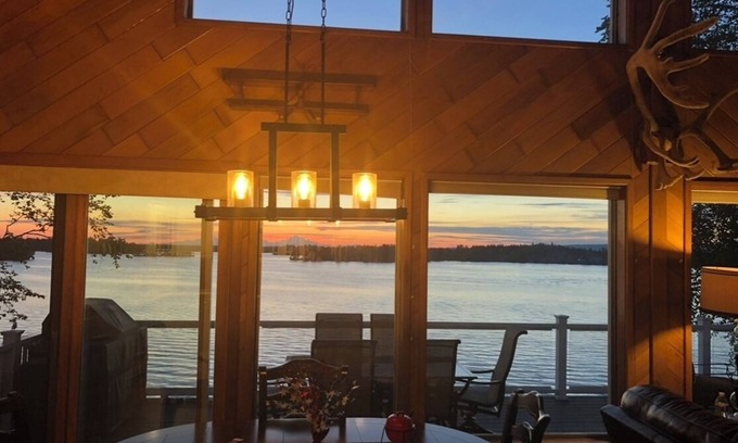 Big Lake House | Lakefront Heaven Retreat. Big Lake house with 3 bedrooms and 3 full baths.
