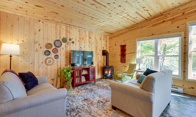 Deer River House | Lakefront Paradise with Private Boat Dock and Patio