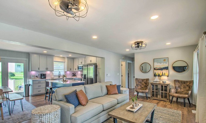 Penhook House | Lakefront Penhook Home w/ Private Dock & Slip