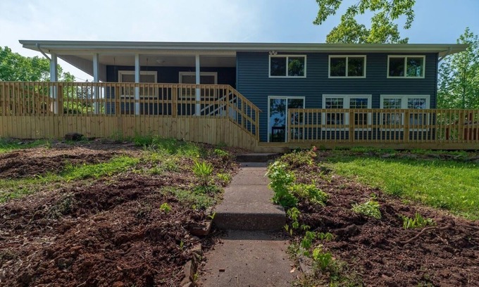 Wolf Creek House | Lakefront property with boat dock and boat rental available, Kayaks included