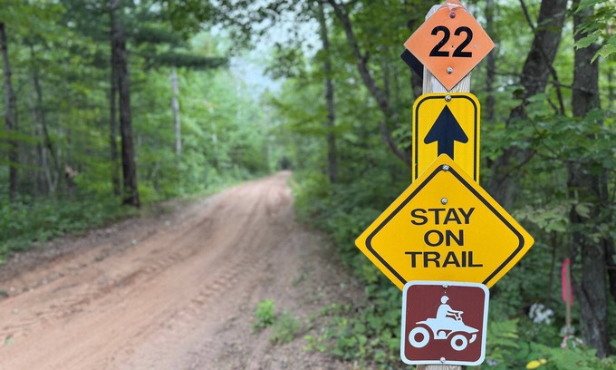 Iron River Cabin | Lakefront Stay w/ATV Trail Access -Trailer Parking