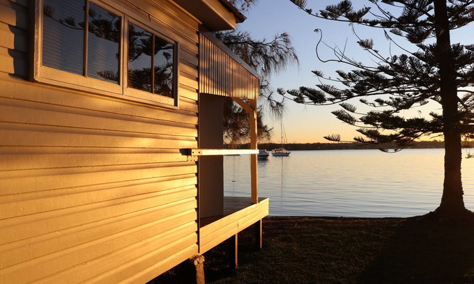 Nords Wharf Cabin | Lakes Edge Boathouse - Seclusion and serenity right on the water's edge!