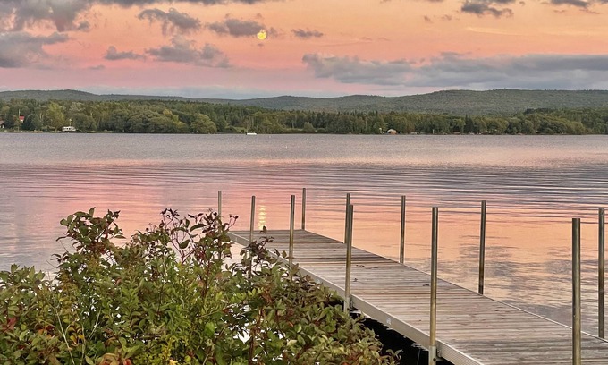Ellenburg Depot House | Lakeview bungalow and fishing paradise.