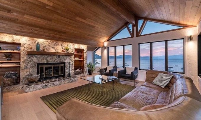 Tahoma House | Lakeview Paradise in Homewood - hot tub - pier - lake access