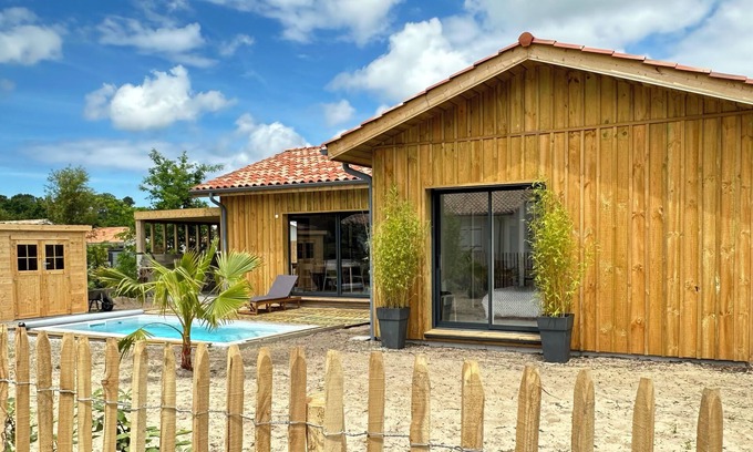 Lit-et-Mixe House | Landes house with SWIMMING POOL near CONTIS PLAGE