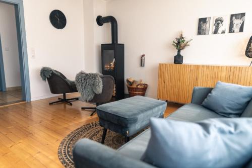 Blaufelden Apartment | Landhaus Paco Familienferien mit Sauna und Kamin