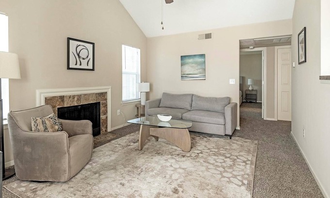 Germantown Apartment | Landing | Chic 1BD, Tennis Court, Gym