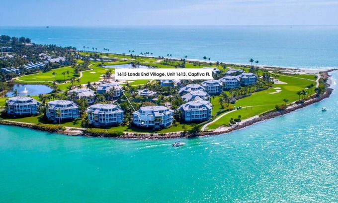 Captiva Villa | Lands End Village 1613 - Island Waterfront Living with Gulf to Bay Views