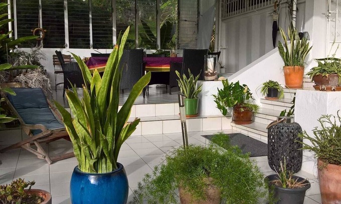 Saint-Claude House | large and spacious house in lowland between volcano and sea
