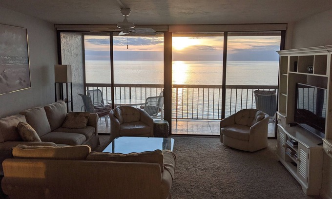 Bonita Springs Condo | Large Balcony Beach Front
