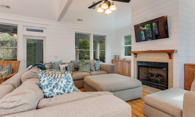 Cape Fear Station House | Large family Oasis nestled in Cape Fear Station Forest. Pet Friendly!