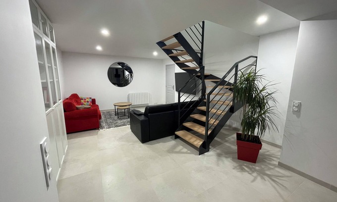 Fleurieux-sur-l'Arbresle Apartment | Large Duplex Apartment 85m2