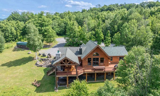 Prattsville House | Large Group Catskills Mountain Retreat near Hunter & Windham Mountains