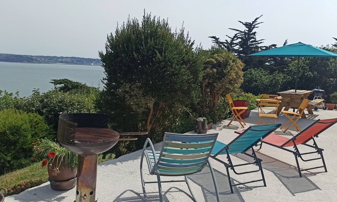 Trebeurden House | Large house, sea view, 5 minutes walk from the beach