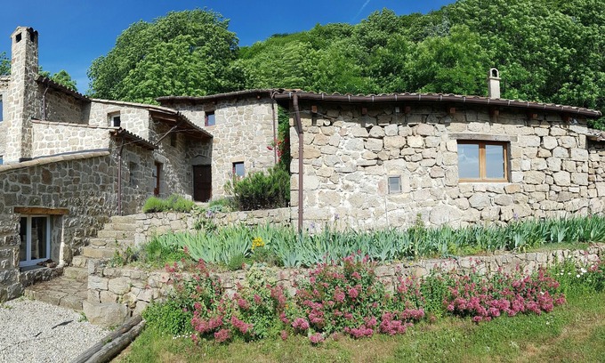 Saint-Etienne-de-Serre Other | Large stone cottage 12 people in the heart of Ardeche