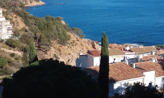 Salionc Apartment | Large Terrace with Sea and Mountain Views