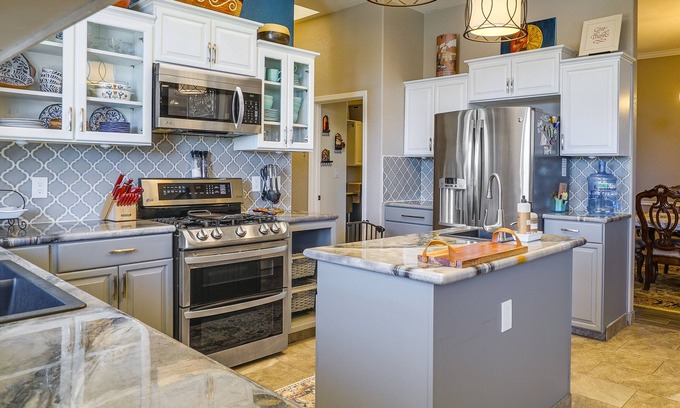 Las Cruces House | Las Cruces Home w/Private Pool + Fire Pit!
