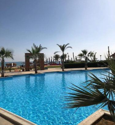 Ain Sokhna Resort | Laserina Palm Beach for families only with ground floor with big garden there is entrance extra fees 250 LE per adult