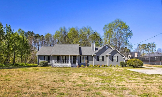 Lawrenceville House | Lawrenceville Home: Close to Parks & Dining!