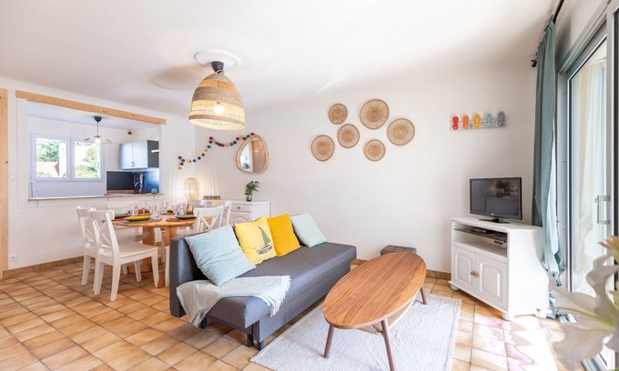 Saint-Hilaire-de-Riez House | Le 5 Mimosas - Plage à 600m, garage