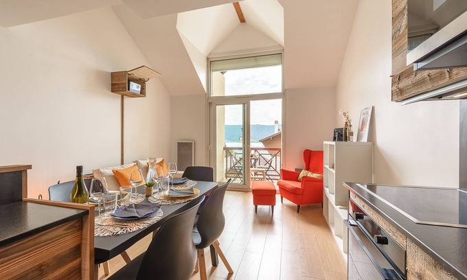 Veyrier-du-Lac Apartment | Le Balcon des Lys - Centre village, 4p