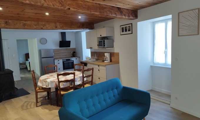Gere-Belesten Apartment | Le Boila: renovated apartment in the heart of the Ossau valley.