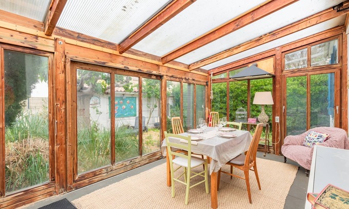 Saint-Pierre-la-Mer House | Le Chalet des Eucalyptus - à 200 m de la plage