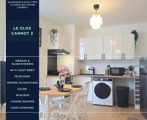 Centre Ville Apartment | Le Clos Carnot 2 - Proche Commodités