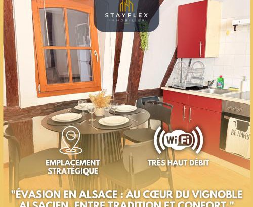 Rouffach Apartment | Le Cocon Alsacien au cœur de Rouffach