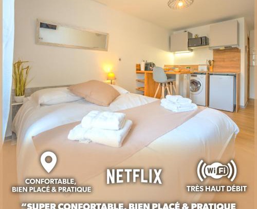 Banassac Apartment | Le Déroc - Netflix Wi-Fi Fibre Terrasse