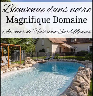 Huisseau-sur-Mauves House | Le Domaine de Baracas 4 étoiles - Le Grand et le Petit Gîte - piscine-SPA-billard-baby-foot-cheminée - 18 personnes