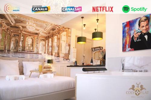 Senlis Apartment | Le Gatsby - Cosy Flat - Jacuzzi - Senlis