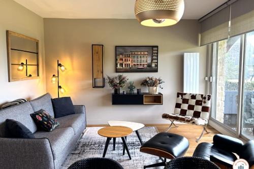 Tourgeville Apartment | Le Golf de Pia - Vue Mer Panoramique - Parking