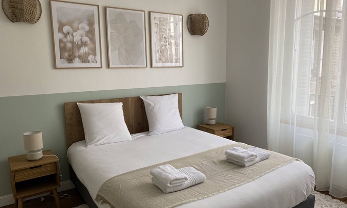 Reims City Centre Apartment | Le Jadart #cathédrale de Reims