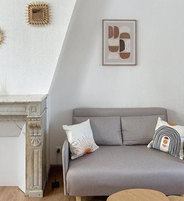 Centre Ville Apartment | Le Léandre - Spacieux et central