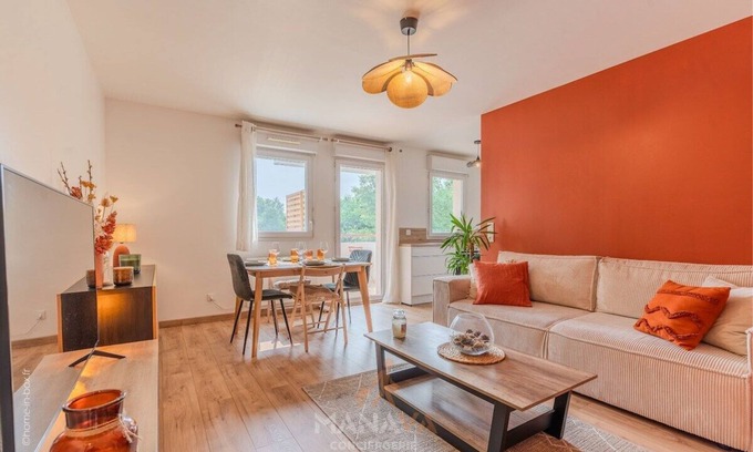 Montevrain Apartment | Le Makatea, 4 people, 10 min to Disneyland Paris