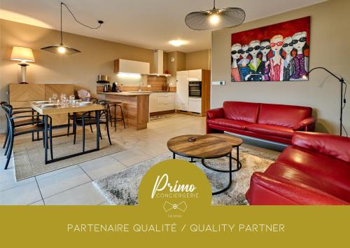 Nevers Apartment | Le Manou, Appartement neuf avec terrasse, parking sous-terrain & ascenseur by PRIMO C0NCIERGERIE