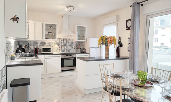 Ouistreham Apartment | Le Ouistrehamais - Just a few steps from the sea and Riva Bella beach!