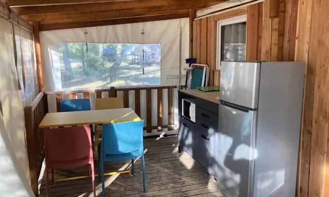 Baratier House | Le Petit Liou Sites & Paysages * - Insolite Premium comfort mobile lodge with toilets for 4 people