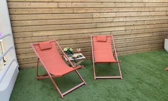Amiens Apartment | Le Repère des Hortillonnages - Gardens with terrace