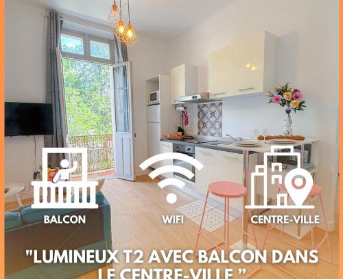 Prado - Republique Apartment | Le Rosy By ApiRent #Balcon #Wifi #Centre-ville