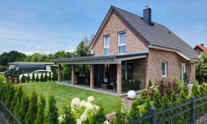 Usedom House | Leaf&Stay Ferienhaus auf Usedom mit optionaler Wallbox