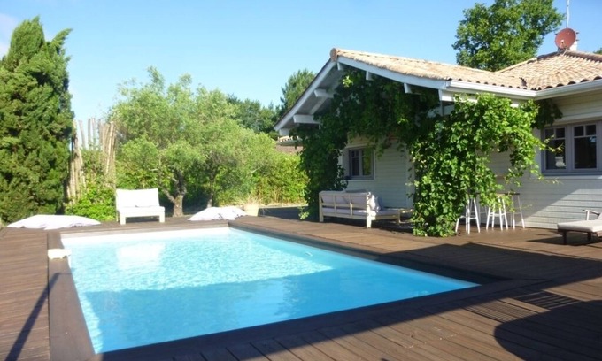 Lege-Cap-Ferret House | Lège-Cap-Ferret: 4-bedroom family home with heated pool and garden