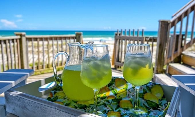 Topsail Beach House | Lemontiniville - Oceanfront - Decks for Days