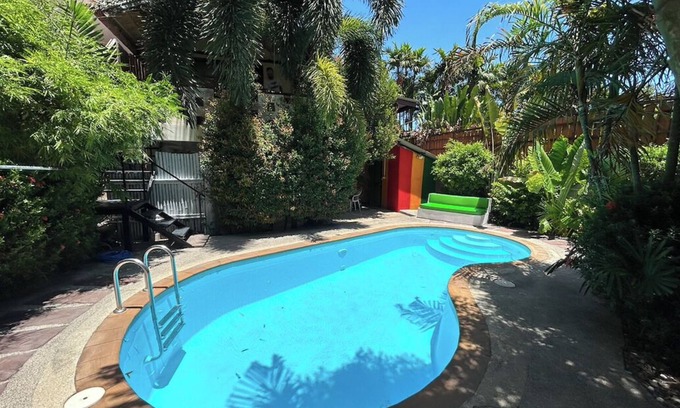 Nai Harn Resort | Leon Oasis resort: 3 Pool Bungalows on Nai Harn beach road, Rawai, Phuket