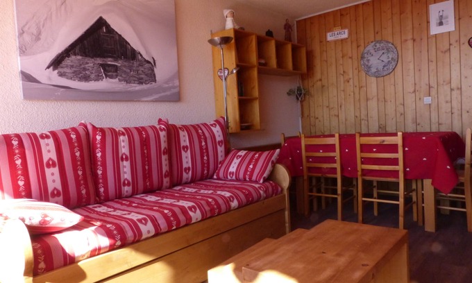 Arc-1600 Apartment | Les ARCS 1600, DUPLEX 6 p, View Unobstructed valley, position south, ski in ski out