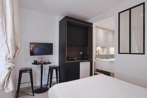Villette - Maisons Neuves Apartment | LES BULLES DE MONA - Passion - Spa - Clim