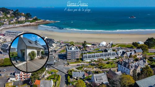 Perros-Guirec House | Les Hortensias à 50 m de la plage de Trestraou